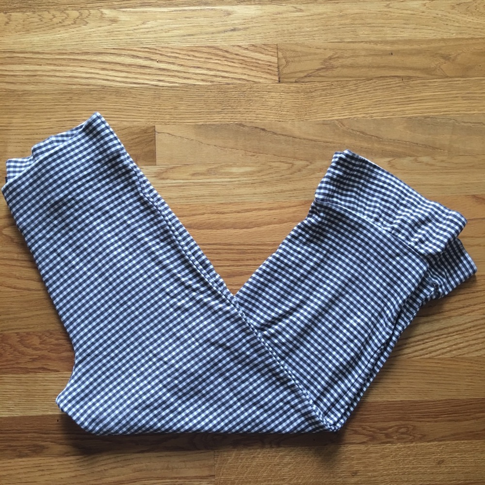 Topshop Gingham Pant